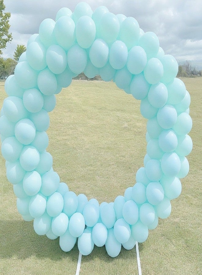 AMFIN (Pack of 50) Pastel Birthday Decoration Item Balloons - Blue - Image 5